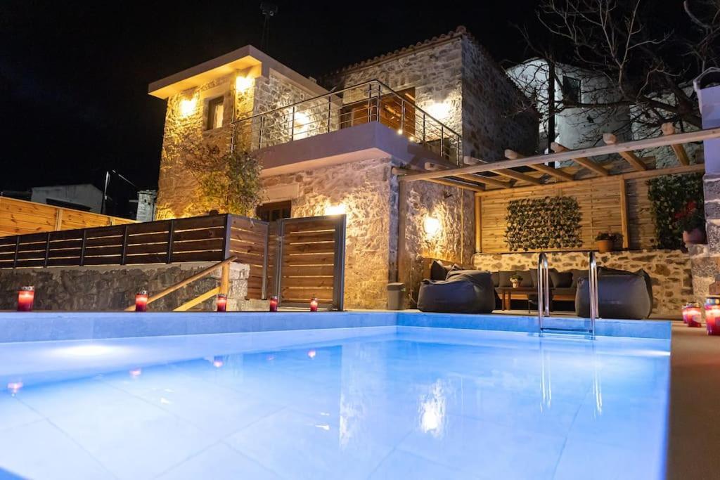 Lasithi Luxury Villa Mesa Lasithi Eksteriør bilde