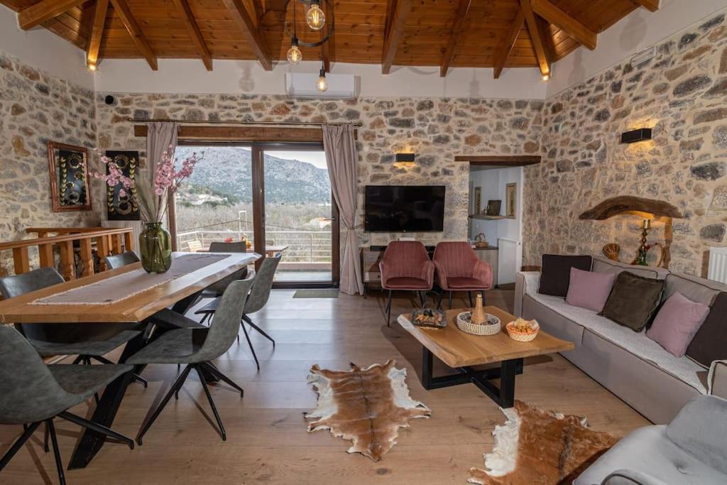 Lasithi Luxury Villa Mesa Lasithi Eksteriør bilde