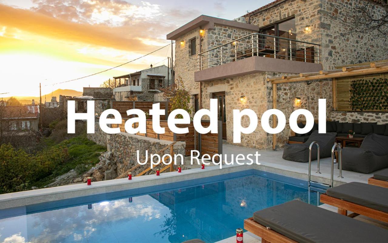Lasithi Luxury Villa Mesa Lasithi Eksteriør bilde
