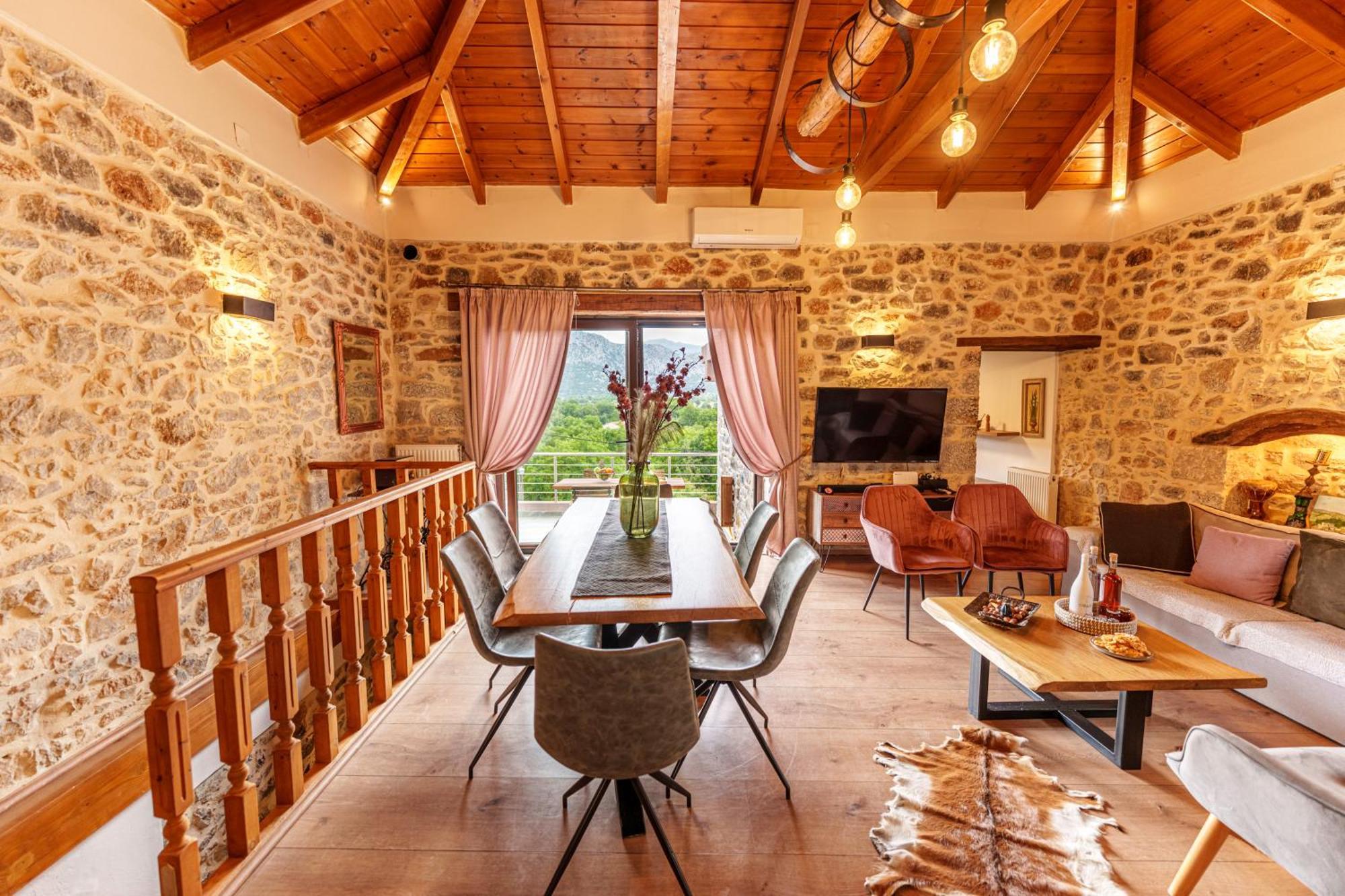 Lasithi Luxury Villa Mesa Lasithi Eksteriør bilde